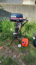 Selva 5pk 2-takt kortstaart buitenboordmotor, Watersport en Boten, Gebruikt, 5 tot 10 pk, Viertaktmotor, Niet ingevuld