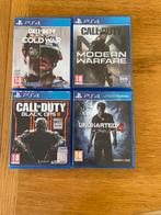 PS4 Games - Call of Duty & Uncharted, Spelcomputers en Games, Online, Gebruikt, Vanaf 18 jaar, Shooter
