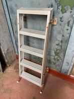 Aluminium ladder zoldertrap kruipruimte trap, Ophalen