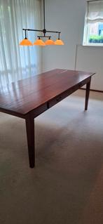 Zeer mooie eettafel, merk: Cherry Company, Huis en Inrichting, Tafels | Eettafels, Ophalen, 200 cm of meer, 50 tot 100 cm, Zo goed als nieuw