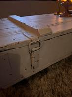 Salontafel / munitiekist wit, Huis en Inrichting, Woonaccessoires | Kisten, Ophalen, Minder dan 50 cm, Gebruikt, 100 tot 150 cm