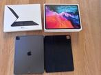 Apple iPad PRO 12,9 inch 4e gen + Apple mart toetsenbord 13, Computers en Software, Apple iPads, 13 inch of meer, Apple iPad, Zwart