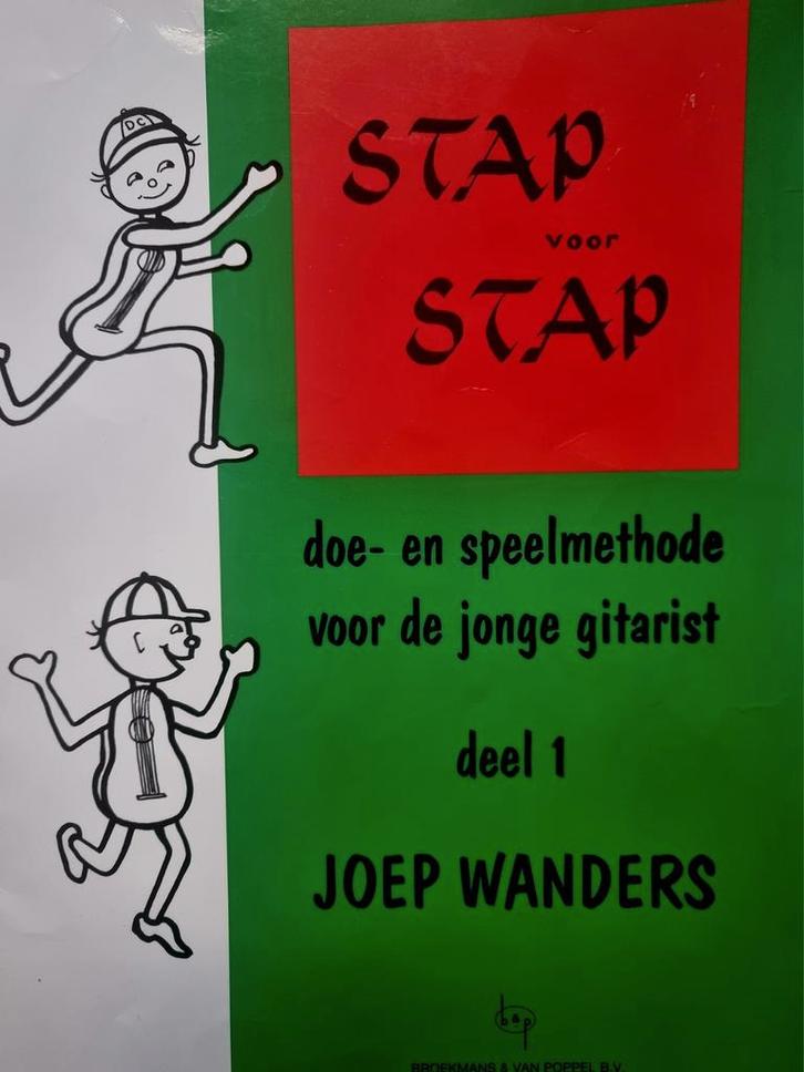 Stap voor Stap Doe en speelmethode voor de jonge gitarist 1, Muziek en Instrumenten, Bladmuziek, Gebruikt, Les of Cursus, Populair