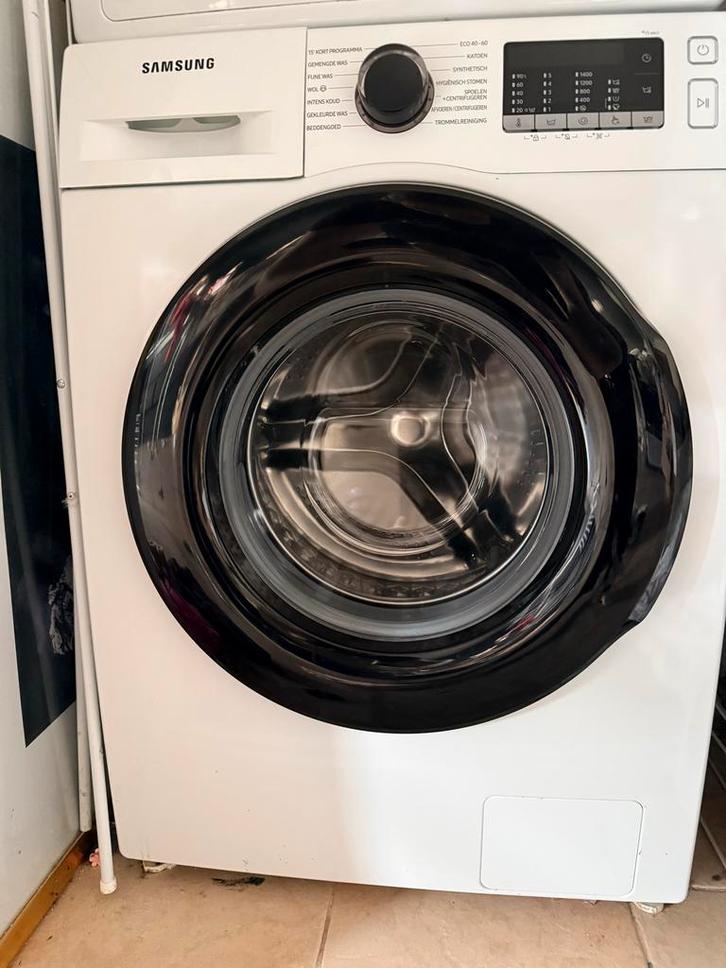 Samsung WW90TA049AE Ecobubble energieklasse A Wasmachine 9kg, Witgoed en Apparatuur, Wasmachines, Zo goed als nieuw, Voorlader