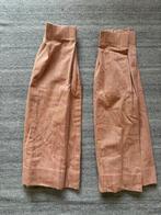 Gordijnen roze / terracotta Hema, Huis en Inrichting, Ophalen, Zo goed als nieuw, Minder dan 100 cm, Overige kleuren