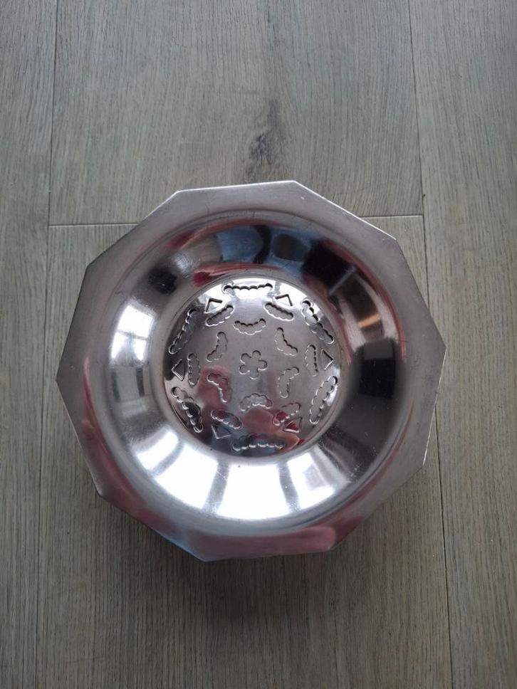 Vintage Coquillor Boter Kruller schaal- Art Deco Frankrijk, Antiek en Kunst, Antiek | Goud en Zilver, Ophalen of Verzenden