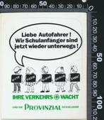 Sticker: Verkehrs Wacht - Provinzial Dusseldorf, Verzamelen, Stickers, Overige typen, Ophalen of Verzenden, Zo goed als nieuw