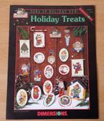 Kerstmis - Holiday Treats - Dimensions - nr.348 - 2003, Patroon, Gebruikt, Dimensions, Ophalen of Verzenden