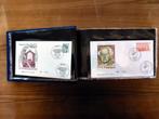 FDC Duitsland 76 stuks + briefkaarten in Davo map met koker, Ophalen of Verzenden, Onbeschreven, Europa