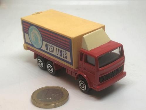 Motorwagen met Laadklep "West Lines", Majorette, Hobby en Vrije tijd, Modelauto's | Overige schalen, Gebruikt, Bus of Vrachtwagen