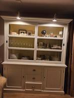 Grenen buffetkast antiek wit., Huis en Inrichting, Kasten | Wandmeubels, Ophalen, Gebruikt, 200 cm of meer, 150 tot 200 cm