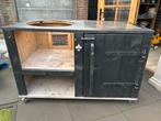 Handgemaakt Douglas BBQ-meubel – verrijdbaar, Tuin en Terras, Buitenkeukens, Ophalen, Gebruikt, Houtskool, Zelfgemaakt