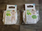 2x nieuwe witte ImseVimse all in one wasbare luier, 2,5-5 kg, Overige merken, ImseVimse, Overige typen, Nieuw