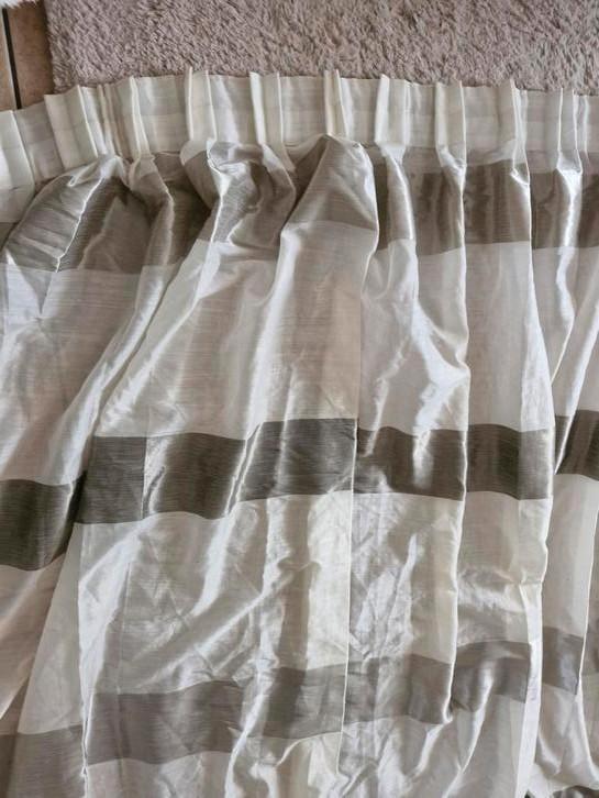 Te koop 2 stuk vitrage, Huis en Inrichting, Stoffering | Gordijnen en Lamellen, Zo goed als nieuw, Ophalen of Verzenden