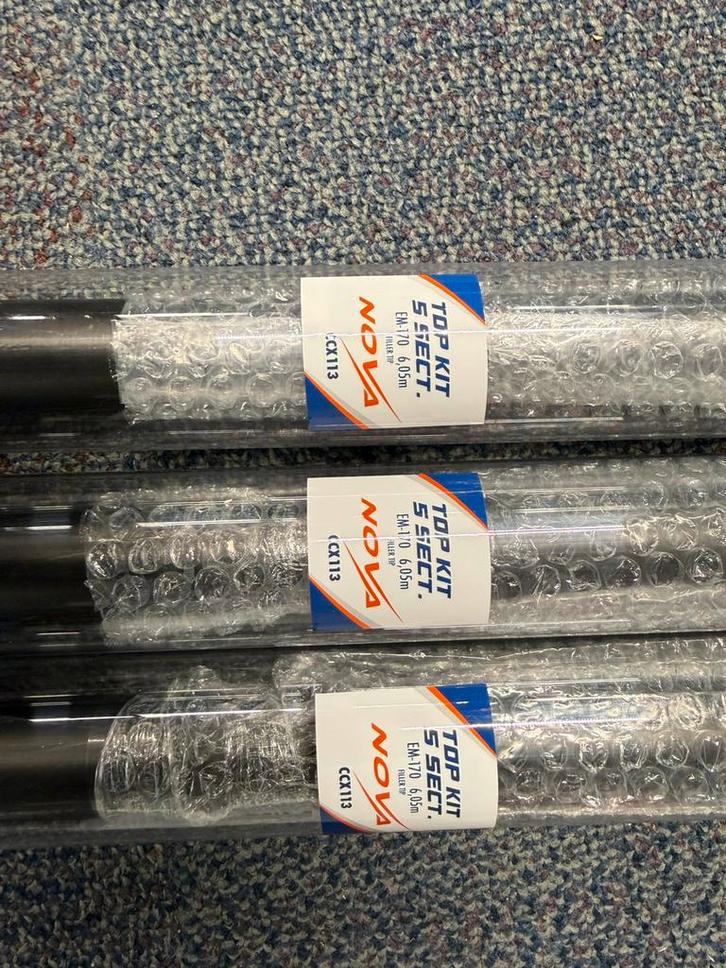 3x colmic em170 nova 6m, Watersport en Boten, Hengelsport | Witvissen, Nieuw, Vaste hengel, Ophalen of Verzenden