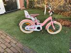 Sjoef 14 inch kinderfiets (3-6 jaar), Fietsen en Brommers, Fietsen | Kinderfietsjes, Ophalen, Gebruikt, Minder dan 16 inch, Zijwieltjes