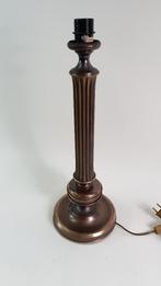 Herda tafellamp, koperen lampvoet, 57 cm hoog. S13, Tweedehands verkoop, Tweedehands verkoop, Gebruikt, 50 tot 75 cm
