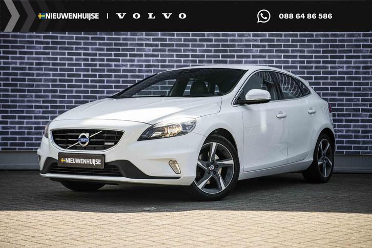 Volvo V40 1.6 T3 R-Design | Trekhaak | Navigatie | Parkeerse, Auto's, Volvo, Bedrijf, Te koop, V40, ABS, Airbags, Airconditioning