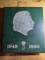 Compleet Juliana Album 1948-1980 incl. Zilver, Ophalen of Verzenden, Koningin Juliana, Setje, Zilver