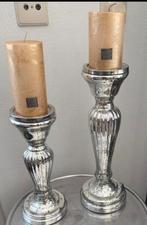 Riviera Maison – Mezzo Candle Holder M en L, Ophalen of Verzenden, Zo goed als nieuw, Overige materialen, Minder dan 25 cm