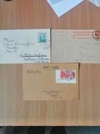 6 oude brieven helvetica Zwitserland postzegels., Postzegels en Munten, Ophalen of Verzenden, Gestempeld