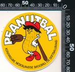 Sticker: Baseball en Softballbond - Peanutbal (1), Ophalen of Verzenden, Zo goed als nieuw, Sport