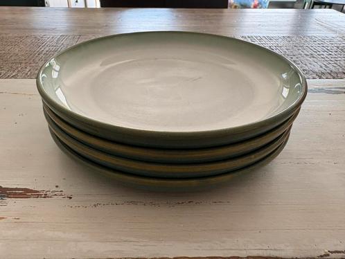 Blokker Ceramics Fuji - ontbijtborden 4 stuks, Huis en Inrichting, Keuken | Servies, Gebruikt, Bord(en), Overige stijlen, Keramiek