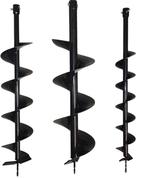 Grondboren 100, 150 en 200mm  en verlengstuk laatste - Nieuw, Tuin en Terras, Grondboor, -, Nieuw, Ophalen of Verzenden