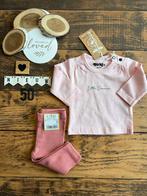 Baby girl setje broekje  hart wibra, Dirkje shirtje maat 50, Ophalen of Verzenden, Nieuw, Meisje, Setje