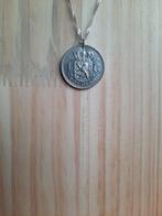 Gulden Munt aan Ketting. 1968, Ophalen of Verzenden, Zo goed als nieuw, Zilver, Overige materialen