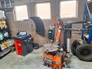 banden demonteer & monteer machine set beschikbaar voor biedingen