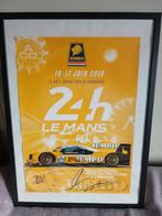 Poster 24h le mans 2018 van het team jumbo, Verzamelen, Posters, Ophalen of Verzenden, Zo goed als nieuw, A1 t/m A3, Overige onderwerpen