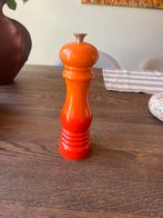 Le Creuset pepermolen oranje, Ophalen of Verzenden, Zo goed als nieuw, Overige materialen, Minder dan 25 cm