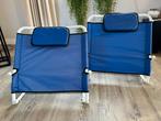 Bedrugleuningen, Tuin en Terras, Ligbedden, Ophalen of Verzenden, Zo goed als nieuw, Aluminium