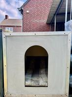 Geïsoleerde trespa hondenhok met aluminium hoekprofielen, Ophalen, 100 cm of meer, Hondenhok, 110 cm of meer
