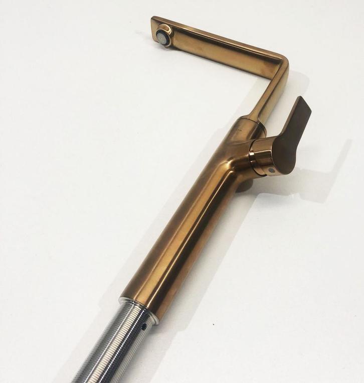 GROHE ALLUREWASTAFELMENGKRAAN XL-SIZE BRUSHED WARM SUNSET, Doe-het-zelf en Verbouw, Sanitair, Nieuw, Kraan, Ophalen of Verzenden