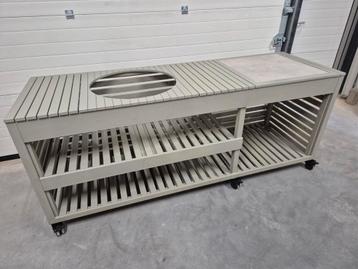 Stijlvolle Buitenkeuken/ Kamado tafel beschikbaar voor biedingen