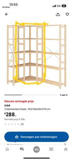 IKEA IVAR kast hoekopstelling, Ophalen, Gebruikt