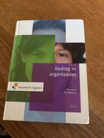 Gedrag in Organisaties - Ablas & Wijsman - 9789001816261, Ophalen of Verzenden, Gamma, Gelezen, HBO