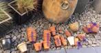 Diverse Italiaanse bloempotten, Tuin en Terras, Bloempotten, Gebruikt, Rond, Terracotta, Tuin