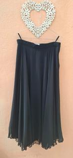 Vintage rok, maat 42 - zwart - plissé rok - 90's, Zwart, Maat 42/44 (L), ?, Vintage