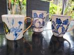 Heinen Delfts Blauw mokken, Huis en Inrichting, Keuken | Servies, Ophalen of Verzenden, Zo goed als nieuw, Overige stijlen, Kop(pen) en/of Schotel(s)