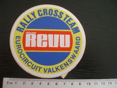 sticker nieuwe Revu logo rally cross team eurocircuit, Verzamelen, Stickers, Zo goed als nieuw, Bedrijf of Vereniging, Verzenden