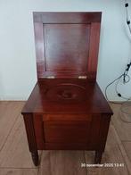 antieke po stoel, Ophalen