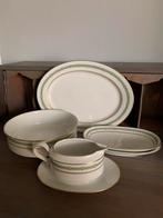 Complete prachtige serveerset Groen/Goud - Puntgaaf!, Huis en Inrichting, Keuken | Servies, Ophalen, Zo goed als nieuw, Overige stijlen