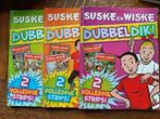 3 dubbele Suske en Wiske stripboeken, Boeken, Humor, Gelezen, Ophalen of Verzenden, Willy Vandersteen, Verhalen