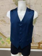 Mooi glanzend gilet van Carlo Pignatelli maat 48 M, Kleding | Heren, Blauw, Carlo Pignatelli, Maat 48/50 (M), Ophalen of Verzenden