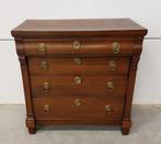 Prachtig antiek vroeg Biedermeier ladekastje. Eiken., Antiek en Kunst, Antiek | Meubels | Kasten, Ophalen