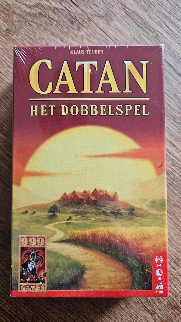 Nieuw Catan het dobbelspel, in plastic, Hobby en Vrije tijd, Gezelschapsspellen | Kaartspellen, Nieuw, Een of twee spelers, Drie of vier spelers