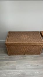 Rieten Dekenkist, Ophalen, Overige materialen, Gebruikt, 50 tot 100 cm